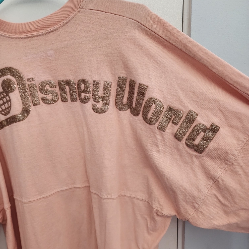 Walt Disney World Spirit Jersey Peach Pink - Picture 7 of 12